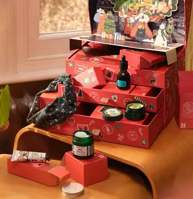 the body shop box of wishes big advent calendar 2022