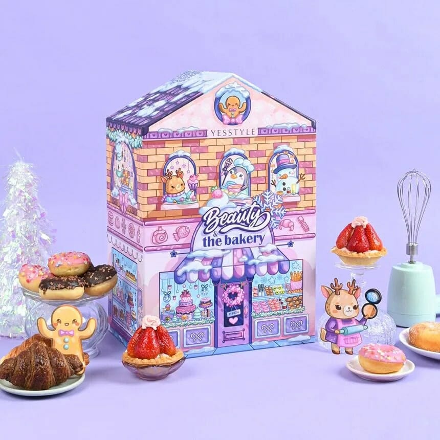 yesstyle beauty and the bakery advent calendar 2022