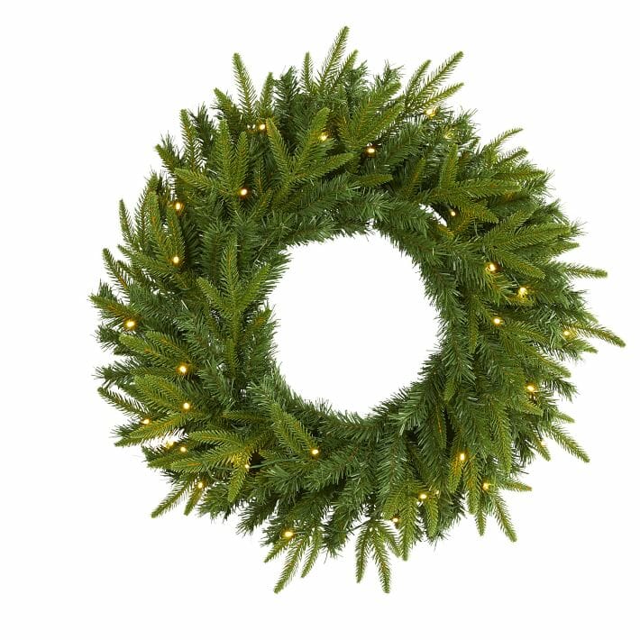 christmas pine wreath