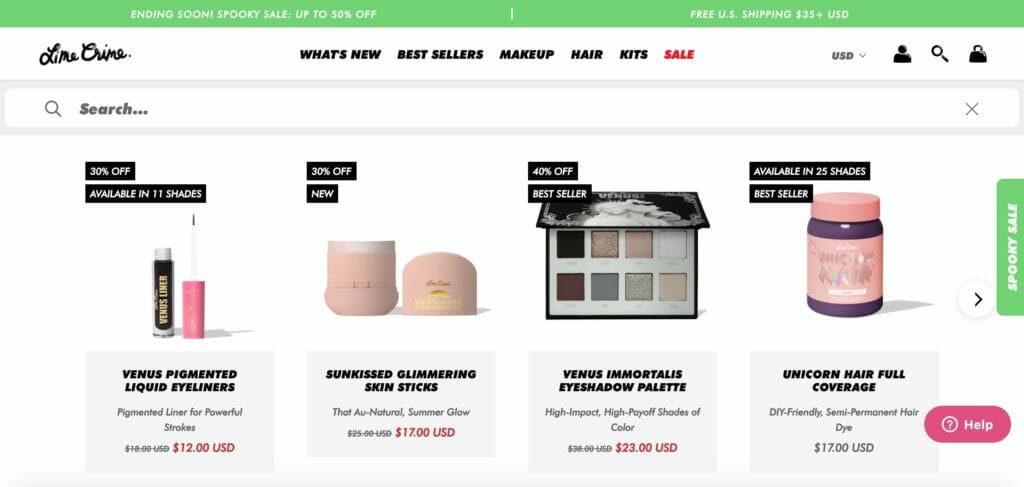 lime crime black friday