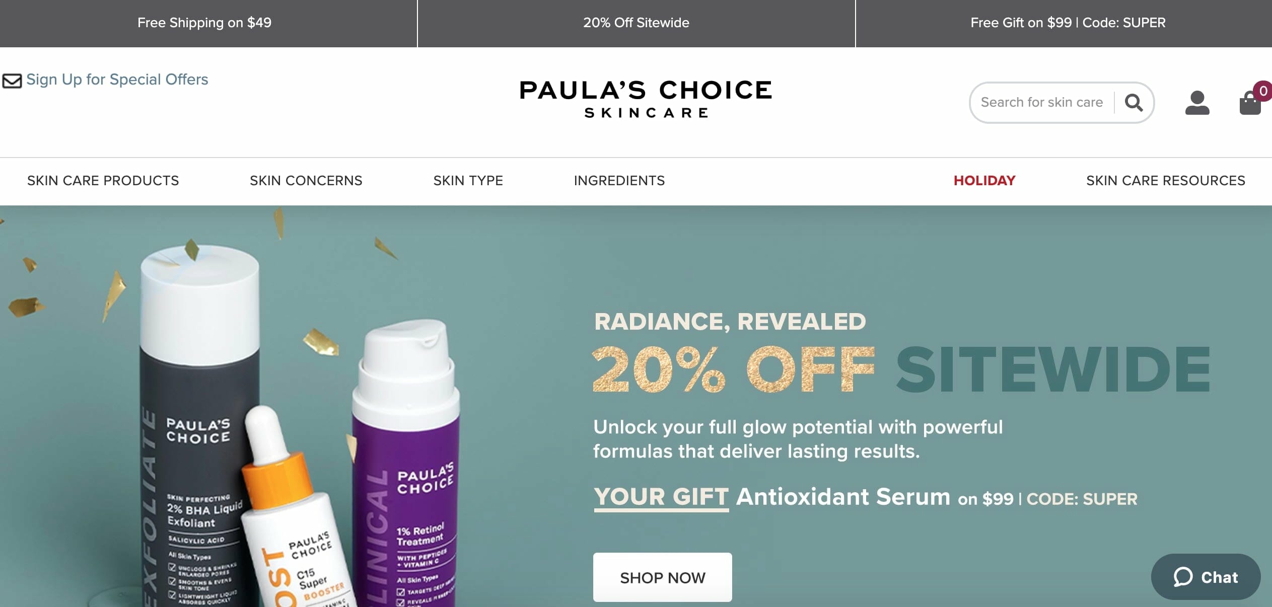 Paula’s Choice Skincare Black Friday 2021: Best Deals & Sales